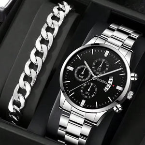 Man Bracelet Wristwatch