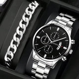 Man Bracelet Wristwatch