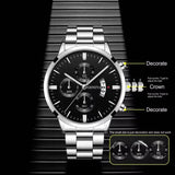 Man Bracelet Wristwatch