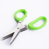 5 layer Multifunctional Stainless Steel Scissors