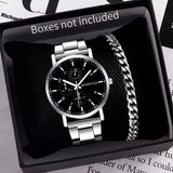 Man Bracelet Wristwatch