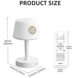 Quran Smart Touch Led Lamp Bluetooth Speaker with Remote
